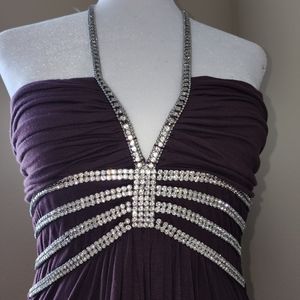 SKY dress plum purple size M Sexy cute dress date night liek new